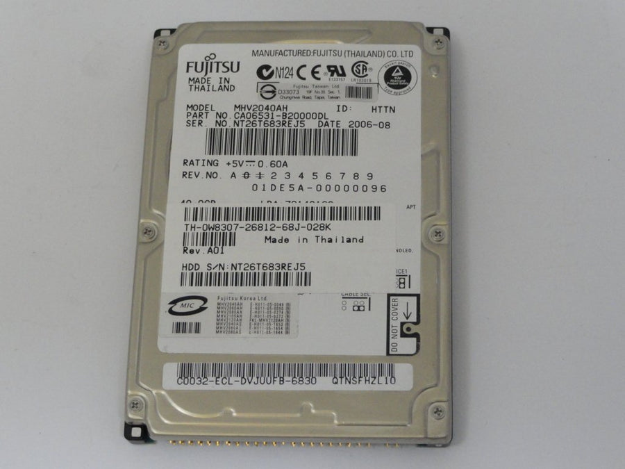 CA06531-B61200PR - Fujitsu 40GB IDE 5400rpm 3.5in HDD - Refurbished