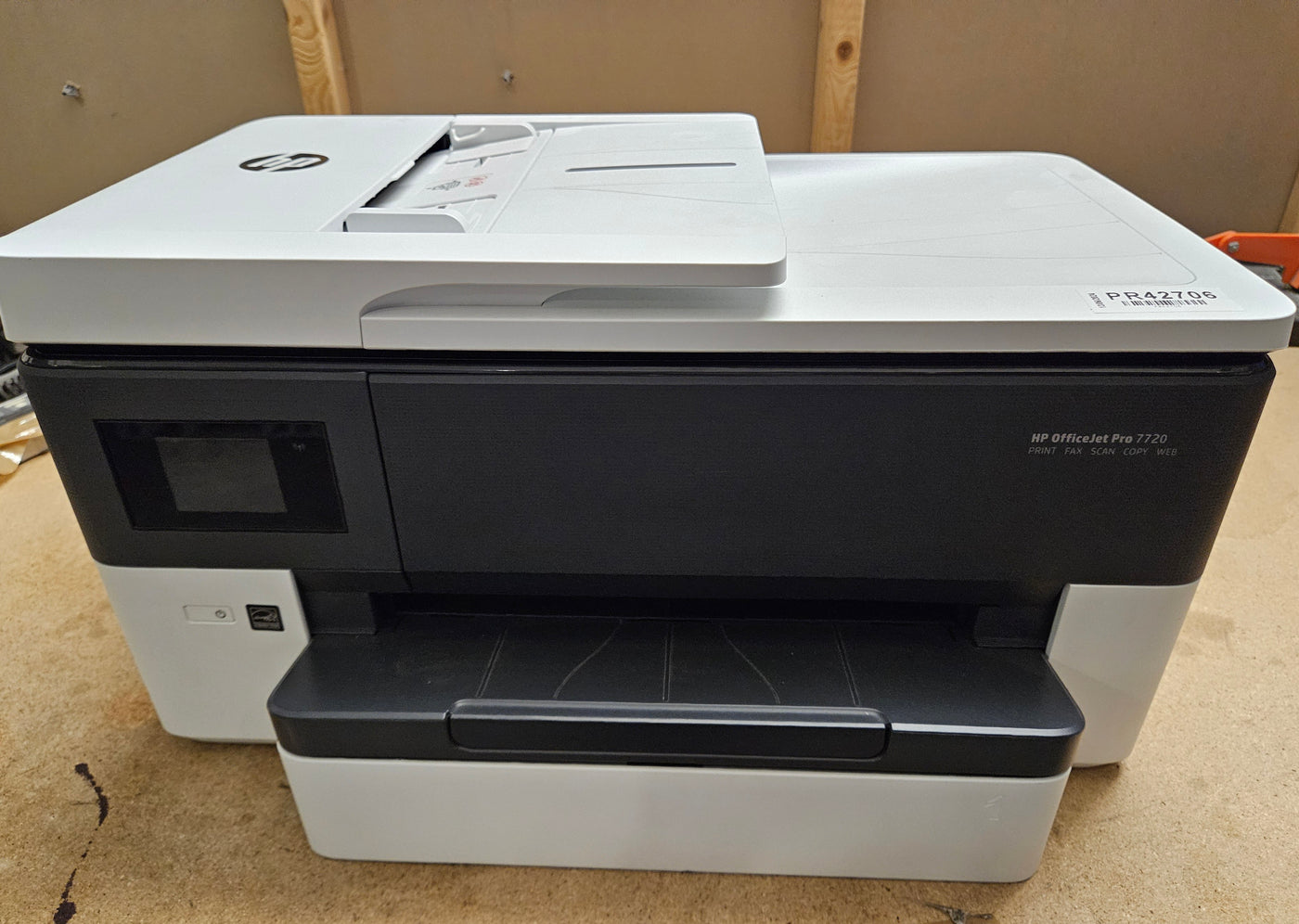 HP OfficeJet Pro 7720 Wide Format All-In-One Printer ( SNPRC-1500-02 ) USED