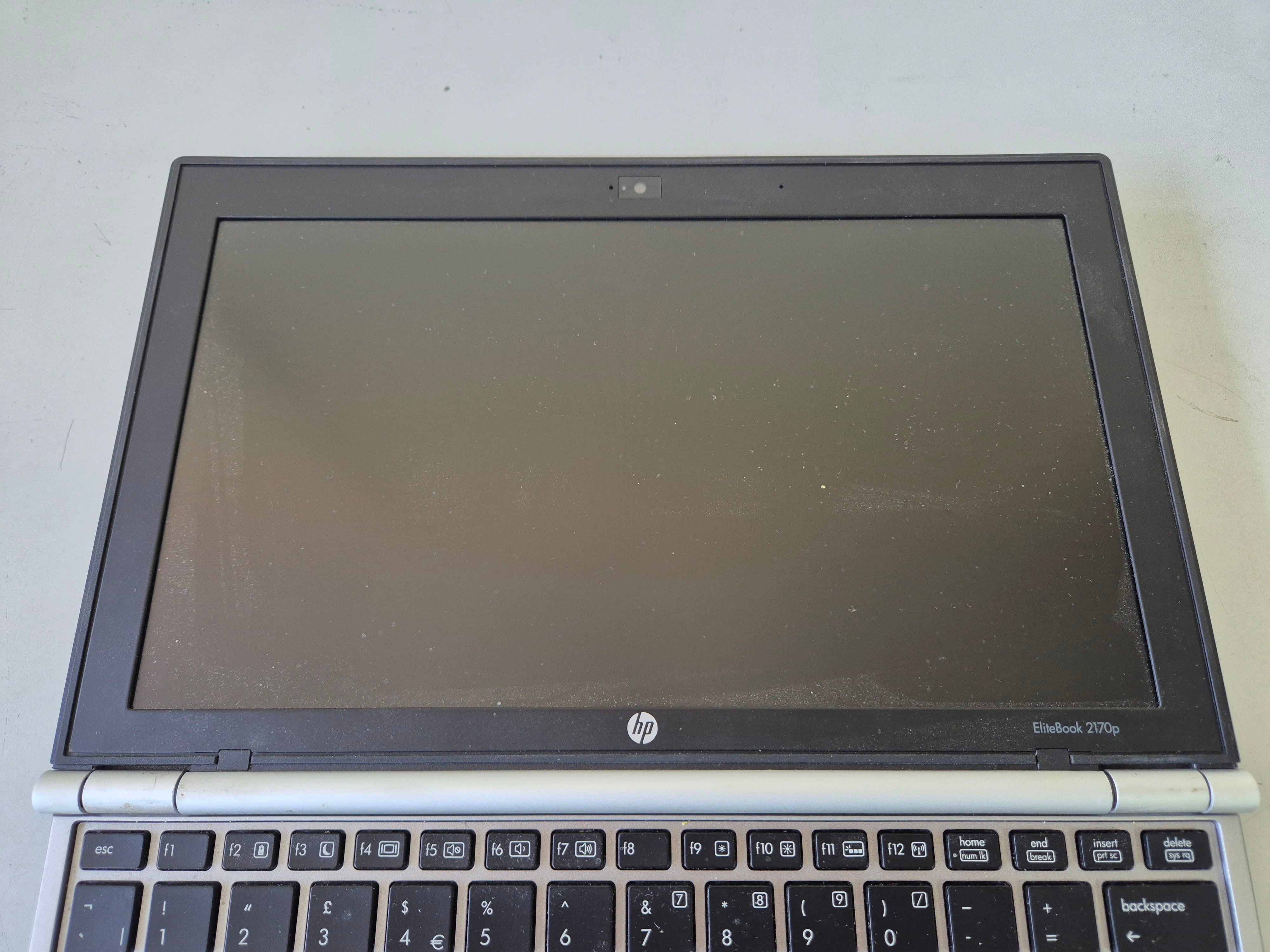 HP EliteBook 2170p NO RAM NO OS NO HDD i7-3667U 2GHz 11.6" BIOS PASSWORD SPR