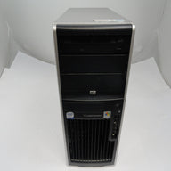 PW477ET#ABU - HP Workstation XW4600 Tower Computer. 2.5GHz Core2 Duo CPU. 1Gb Installed RAM. No HDD. DVD ReWriter Drive - USED