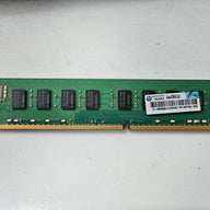 Samsung HP 4GB PC3-10600 DDR3-1333MHz non-ECC Unbuffered CL9 240-Pin DIMM ( M378B5273DH0-CH9 497158-D88 ) REF