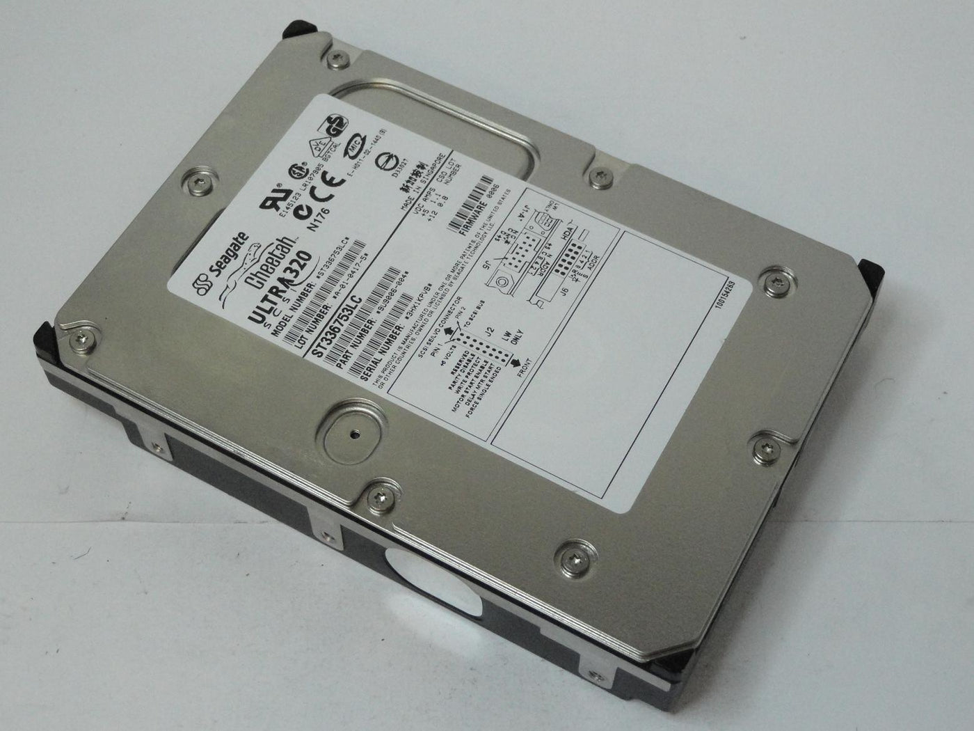 9U9006-004 - Seagate 36GB SCSI 80 Pin 15Krpm 3.5in Cheetah HDD - USED