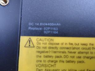 MC6306_92P1167_OEM 14.8V Replacement Laptop Li-ion Battery - Image5