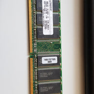 Kingston 1GB PC3200 DDR-400MHz non-ECC Unbuffered CL3 184-Pin DIMM ( 9905193-135.A00LF KTM-M50/1G ) REF