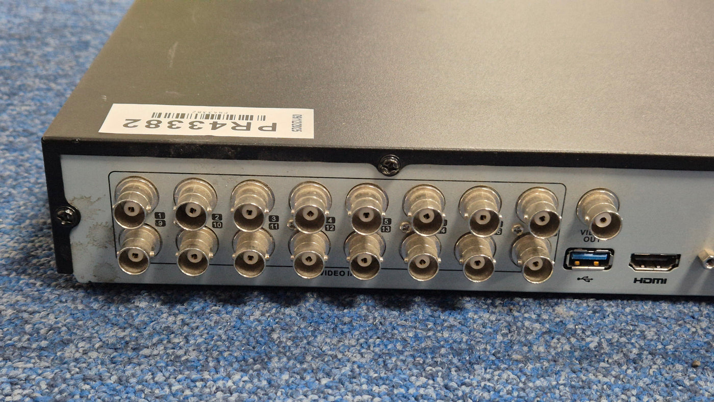Hikvision Digital Video Recorder - Embedded Net DVR 2x4TB HDD - passwords reset NO PSU ( DS-7216HUHI-K2 ) USED