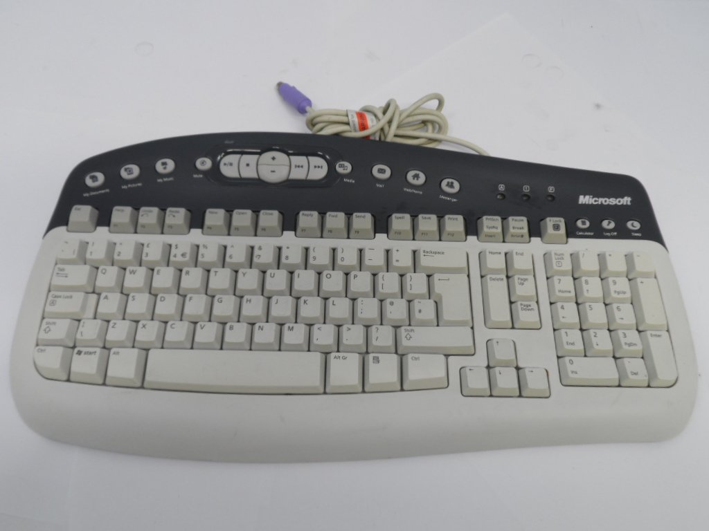 PR16304_KB-0168_Microsoft KD-0168 Multimedia PS/2 Keyboard - Image2