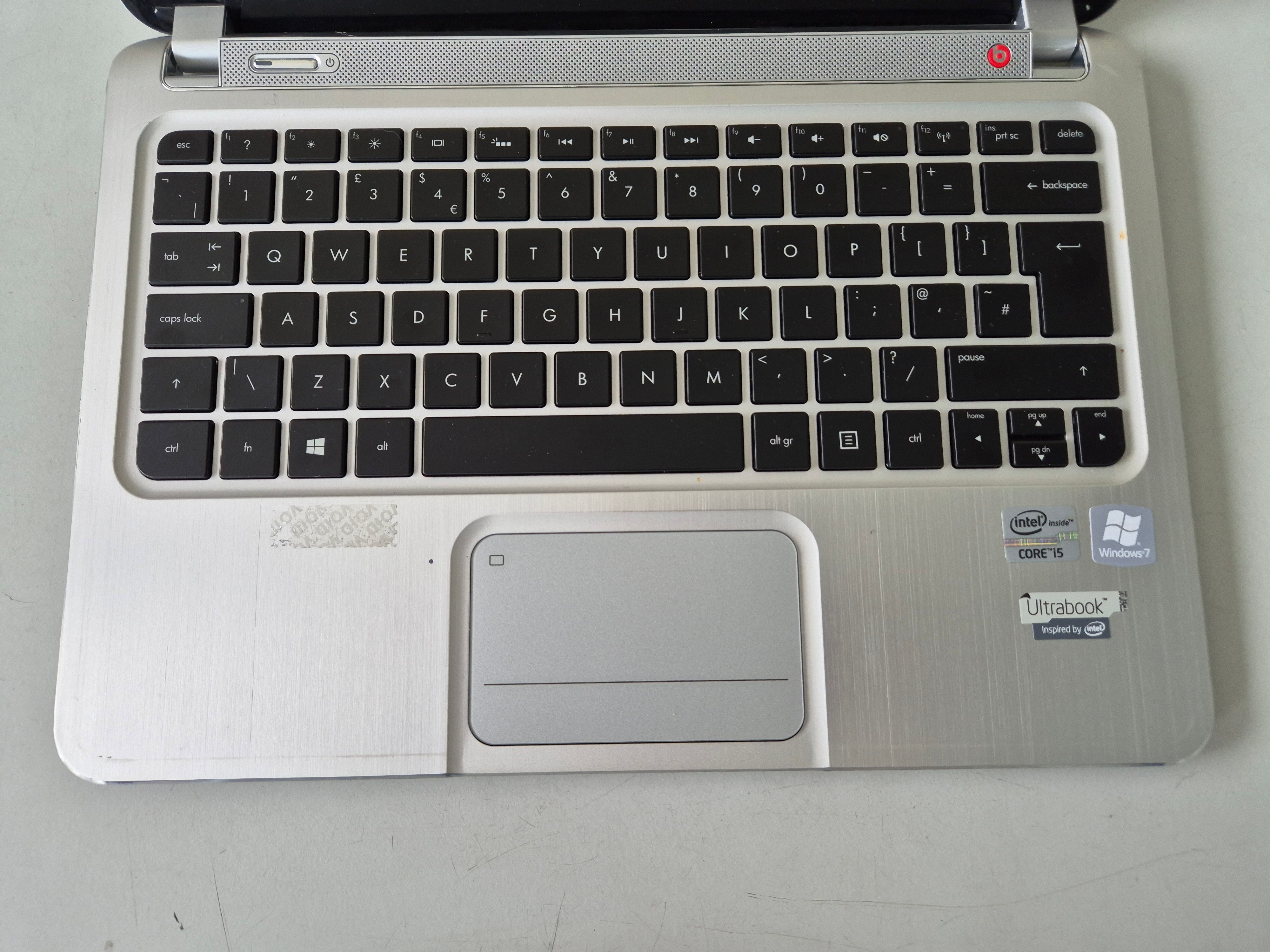 HP SpectreXT Pro 13-b000 128GB SSD 4GB RAM i5-3317U 1.7GHz Win10 13.3" - battery poor USED