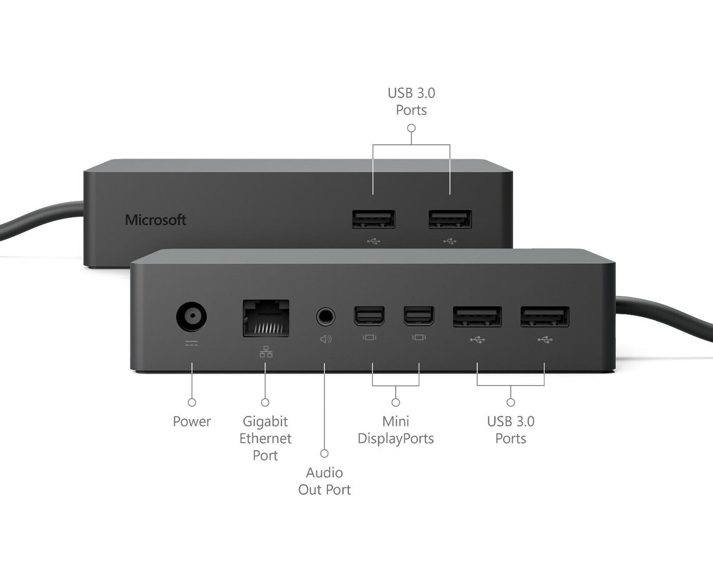 Microsoft Surface Docking Station for Surface Pro 3, 4 ( 1661 PF3-00012 ) NOB