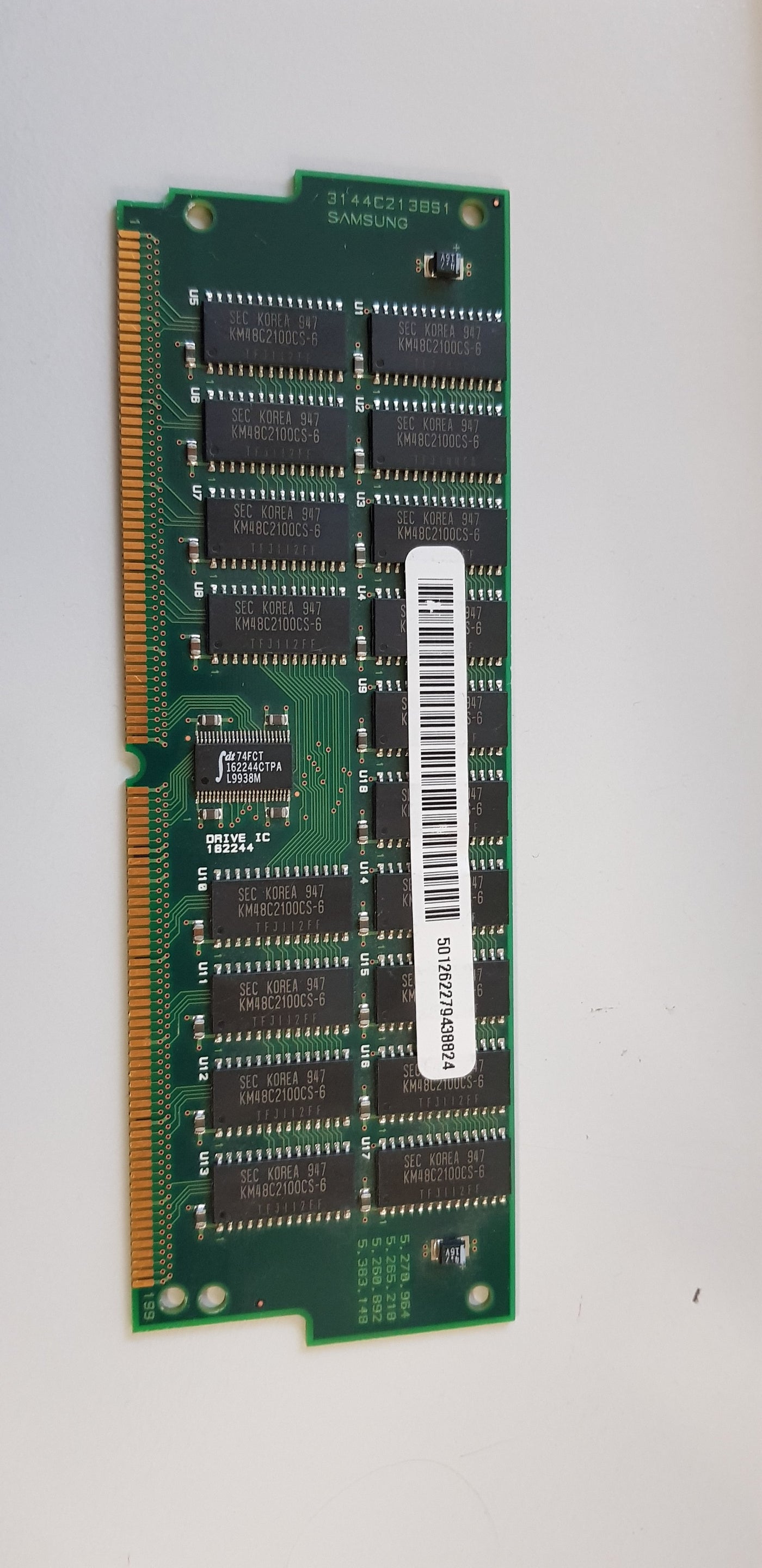 Samsung 64MB Kit (2 X 32MB) SIMM Memory Module (KMM3144C213CS16S)