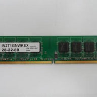 Integral 1GB PC2-5300 DDR2-667MHz Ram ( IN2T1GNWKEX ) REF