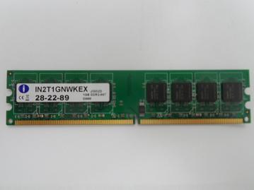 Integral 1GB PC2-5300 DDR2-667MHz Ram ( IN2T1GNWKEX ) REF