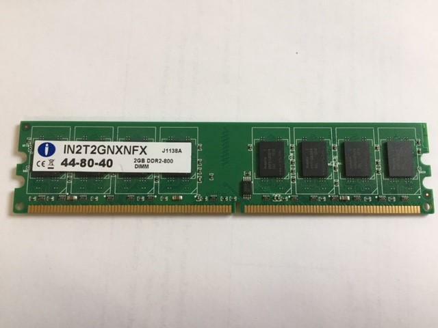 Integral 2GB DDR2-800MHz PC2-6400 240-Pin DIMM ( IN2T2GNXNFX ) REF