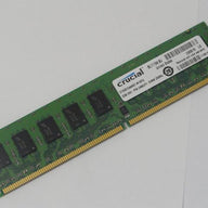 CT25672AA667.M18FG - Crucial 2GB 240p PC2-5300 CL5 18c 128x8 DDR2-667 1.8V ECC UDIMM RFB, CRUCIAL, APL - Refurbished