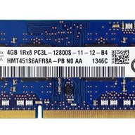 Hynix Lenovo 4GB PC3-12800 DDR3-1600MHz non-ECC Unbuffered CL11 204-Pin SoDimm ( HMT451S6AFR8A-PB 03T7117 ) REF