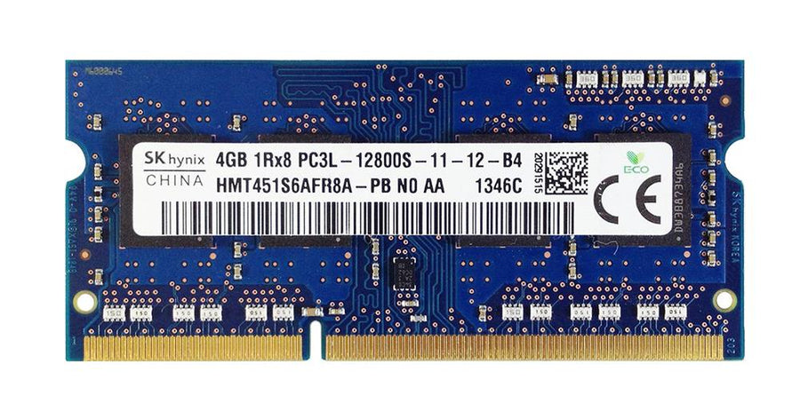 Hynix Lenovo 4GB PC3-12800 DDR3-1600MHz non-ECC Unbuffered CL11 204-Pin SoDimm ( HMT451S6AFR8A-PB 03T7117 ) REF