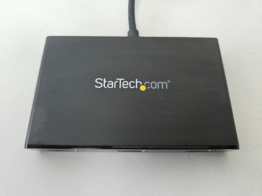 Startech 3Port Multi-Monitor Adapter USB-C to 3x HDMI Video Splitter ( MSTCDP123HD ) USED