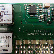 Sun V490 PC Board Module ( 848709903-AM6 OAW036A0F-37 ) USED