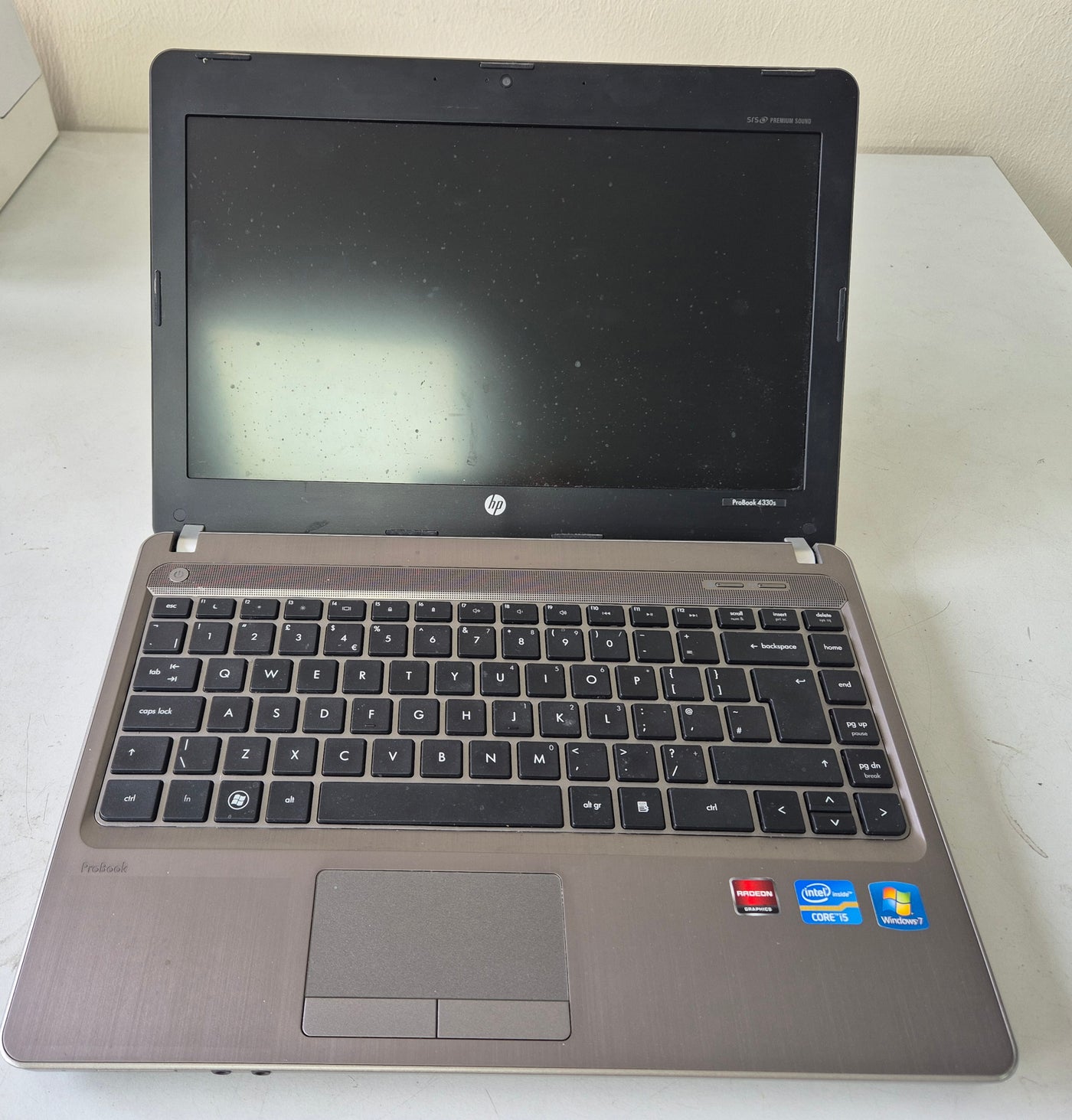 HP ProBook 4330s 600GB HDD 4GB RAM i5-2430M 2.4GHz Win10Pro 13.3" ( A1E92EA#ABU ) USED