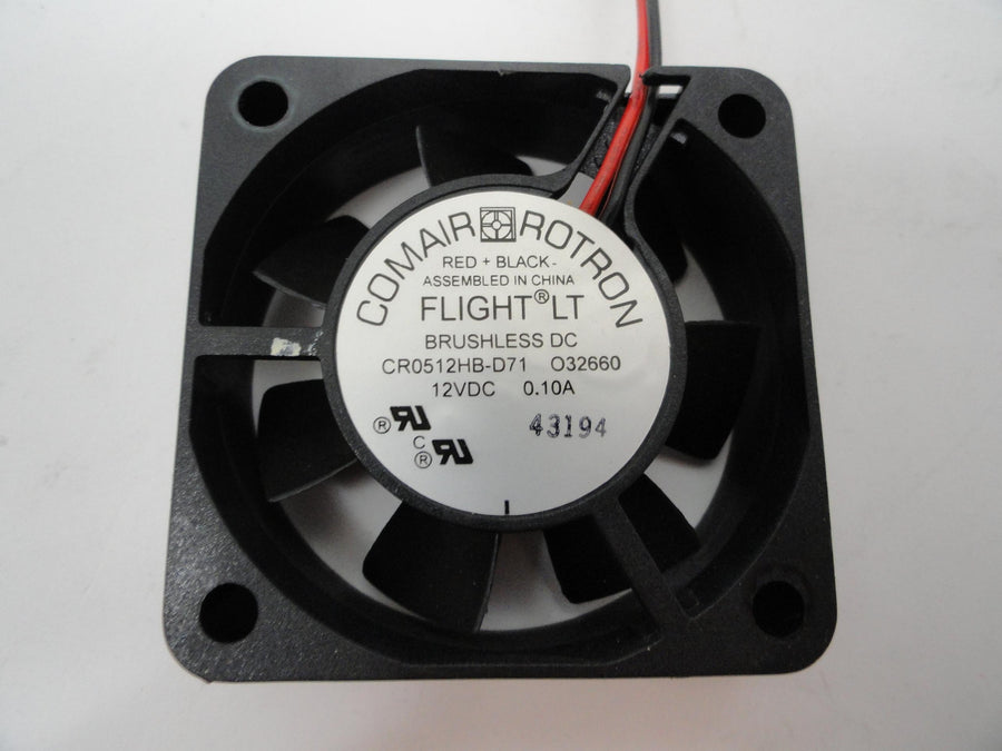 Comair 12VDC 0.10A 50mm Chassis Fan ( CR0512HB-D71 ) USED