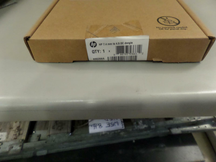 HP 7.4 mm to 4.5 DC Dongle ( K0Q39AA ) NEW