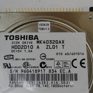 PR14913_HDD2D10_Toshiba HP 40Gb IDE 5400rpm 2.5in HDD - Image3