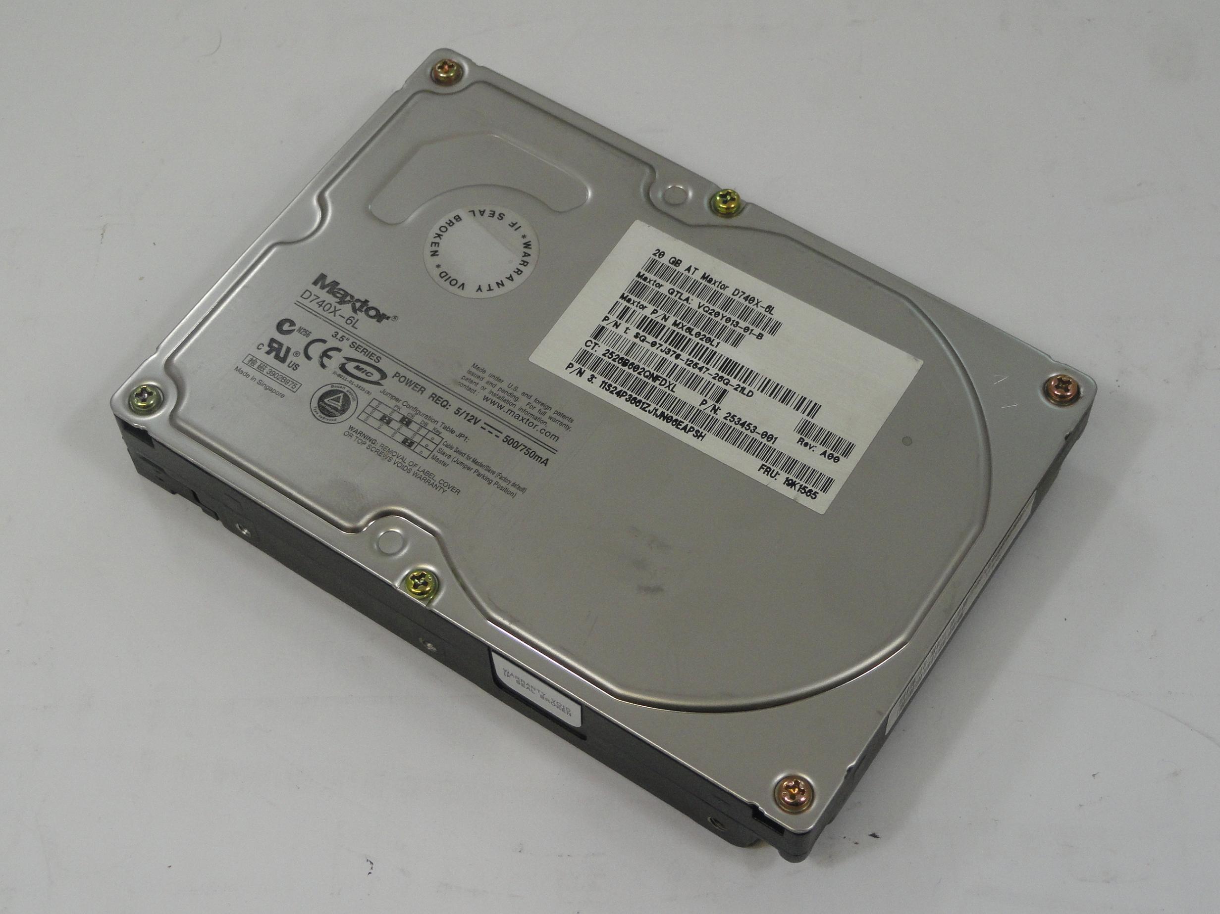 PR19149_MX6L020L1_Maxtor 20Gb IDE 3.5" HDD - Image4