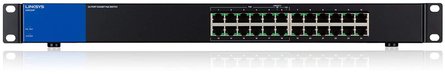 LINKSYS 24 Port Gigabit Switch (LGS124 NOB)