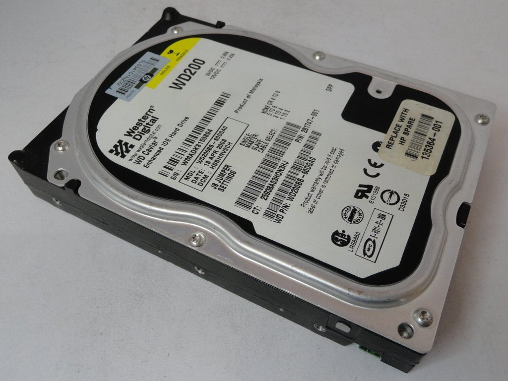 PR21785_WD200BB-60DGA0_Western Digital HP 20Gb IDE 7200rpm 3.5in HDD - Image2