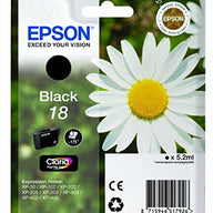 Epson T1801 Black ink cartridge ( C13T18014010 ) New Open Box