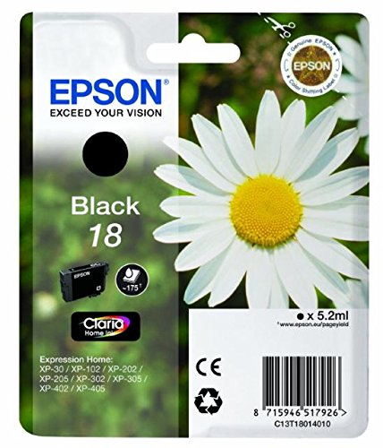 Epson T1801 Black ink cartridge ( C13T18014010 ) New Open Box