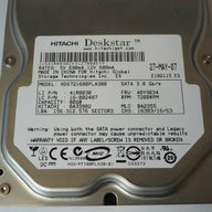 PR16238_0A33982_Hitachi IBM 80GB SATA 7200rpm 3.5in HDD - Image2