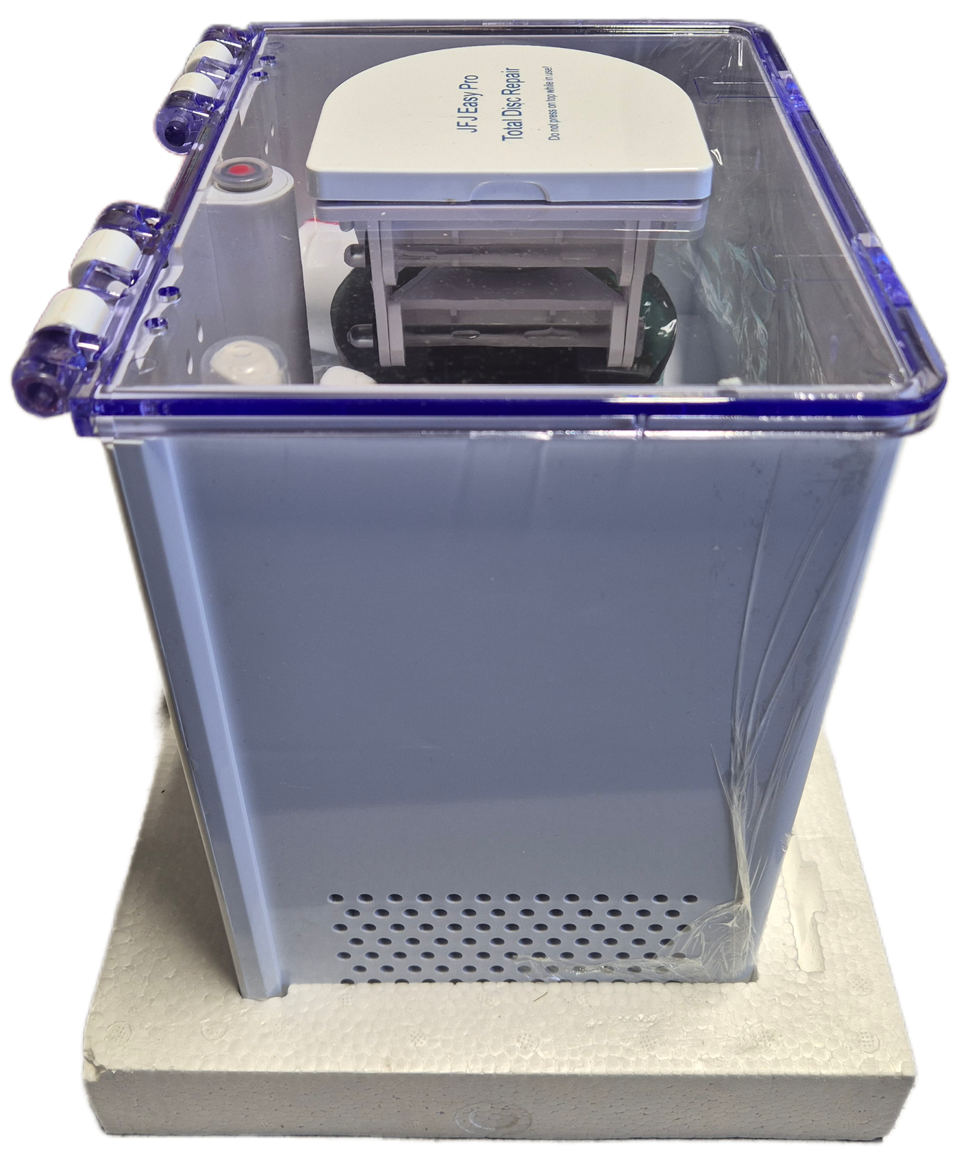 JFJ Easy Pro Disc Repair Machine – Liquid Polish has separated & is likely unusable NEW OPEN BOX