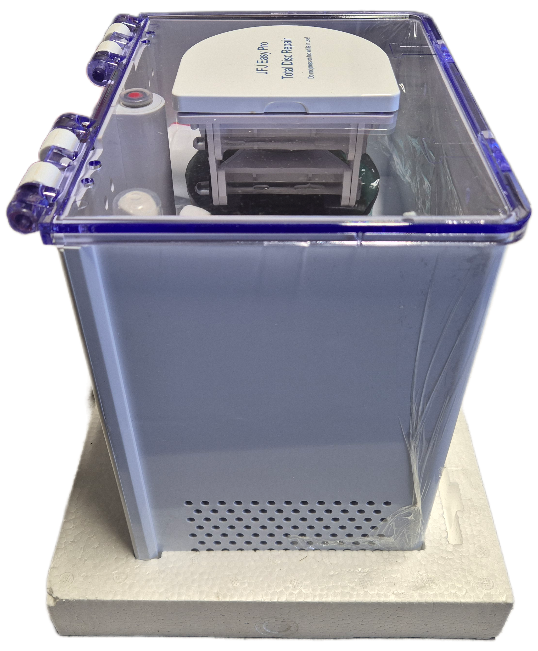 JFJ Easy Pro Disc Repair Machine – Liquid Polish has separated & is likely unusable NEW OPEN BOX