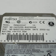 CA05456-B42300GR - Fujitsu 20Gb IDE 4200rpm 2.5in HDD - Refurbished
