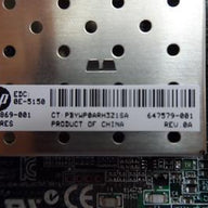 647579-001 - HP 647579-001 - Ethernet - 10GBE - 530FLR-SFP+ FIO - 2P Adapter - NOB