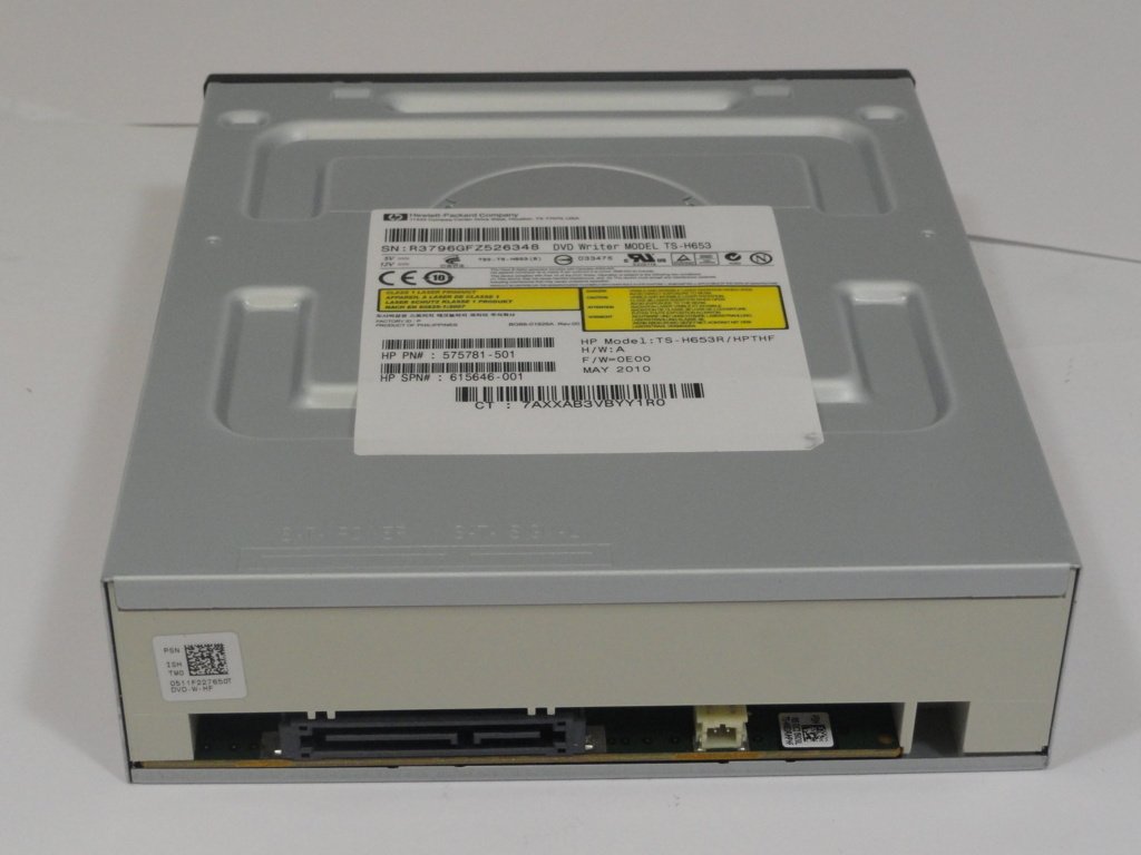 HP Internal CD DVD Lightscribe Multirecorder ( TS-H653R/HPTHF TS-H653 575781-501 615646-001   HP HP )