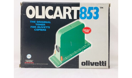 Olivetti Olicart 853 Black Toner cartridge ( B0101D ) NEW OLD STOCK FINAL SALE