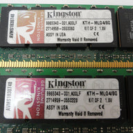 Kingston 8Gb RAM Kit ( 9965343-001.A00LF KTH-MLG4/8G 2BLU ) REF