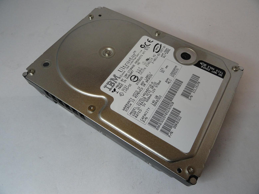 08K0322 - IBM 146Gb SCSI 68 Pin 10Krpm 3.5in HDD - Refurbished