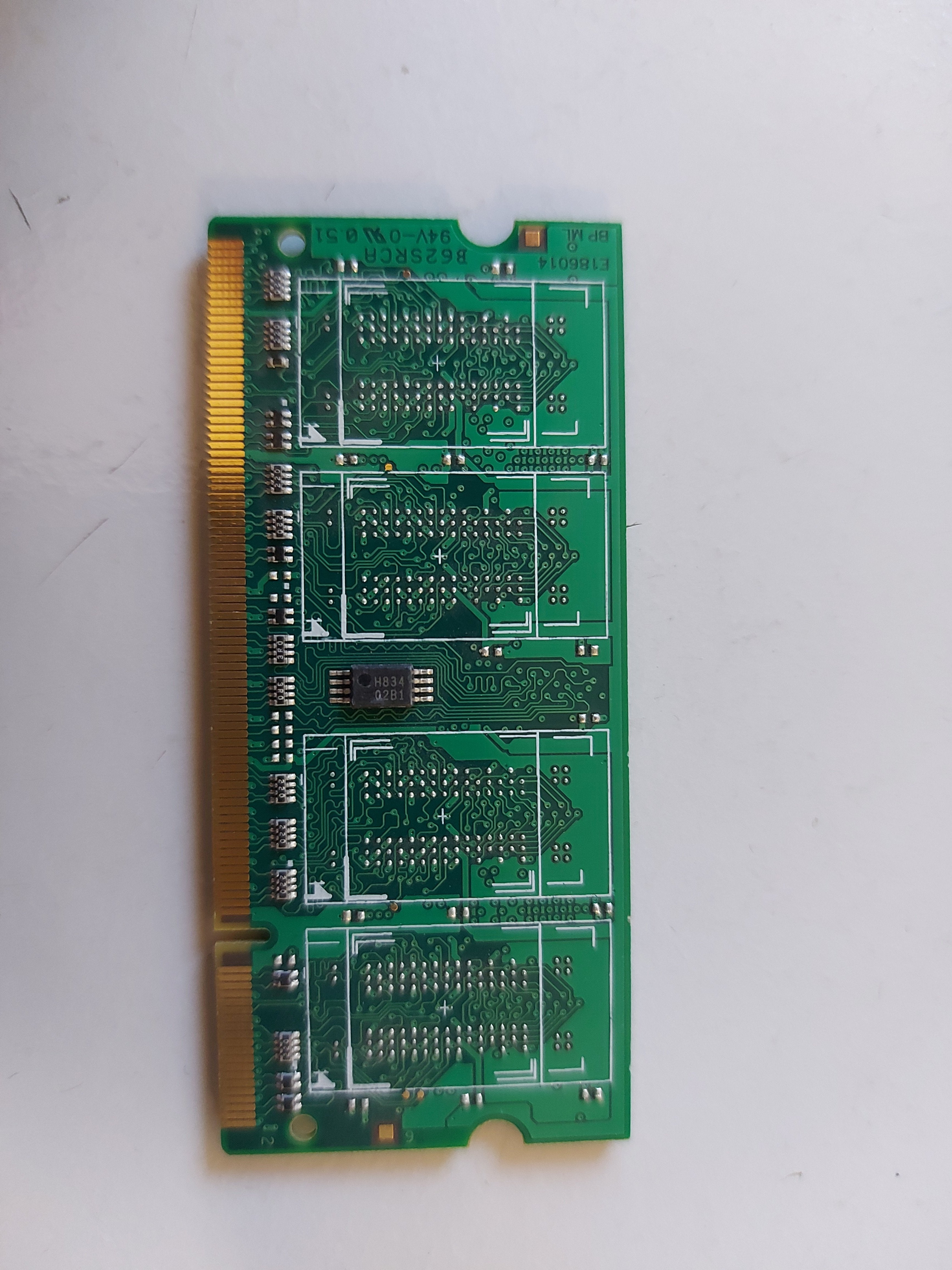 Apacer 256MB DDR2 RAM 200-pin SO-DIMM PC2-4300S CL4 Memory Module 75.854AC.G03