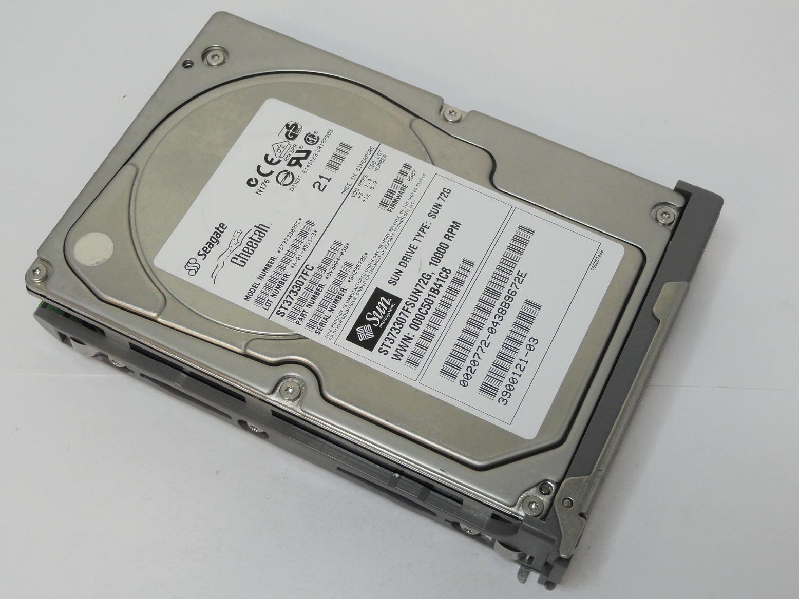 Seagate Sun 72GB Fibre Channel 10Krpm 3.5in HDD