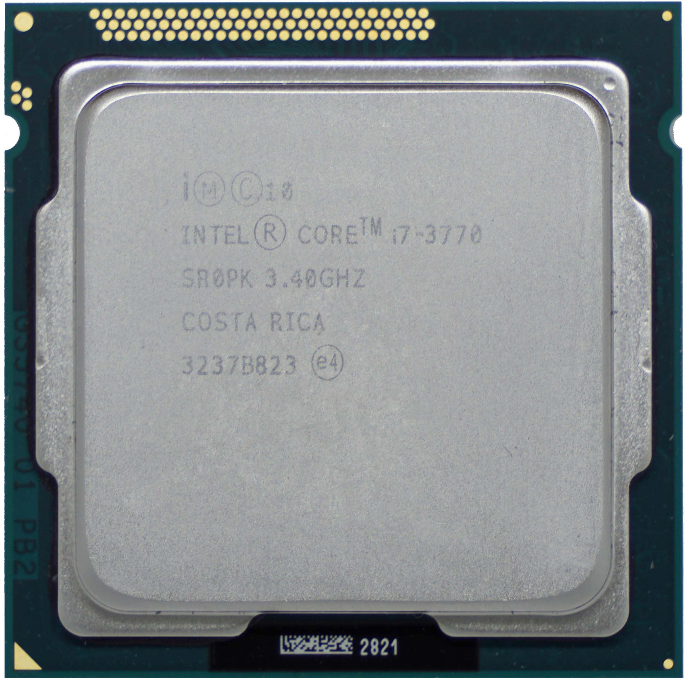 Intel Core i7-3770 3.40Ghz Quad (4) Core LGA1155 77W CPU SR0PK
