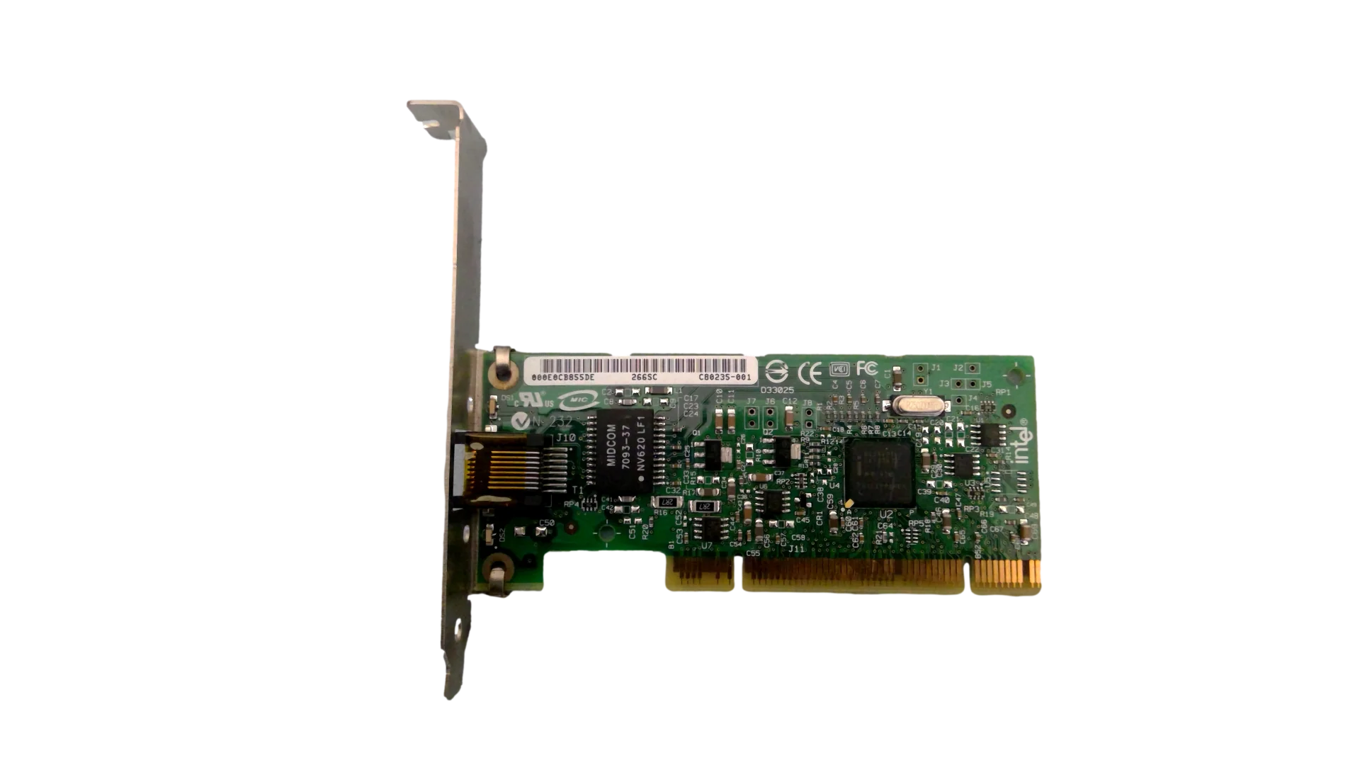 Intel Pro 1000 GT LAN Ethernet Adapter Card ( A95833-005 C80235-001 ) USED