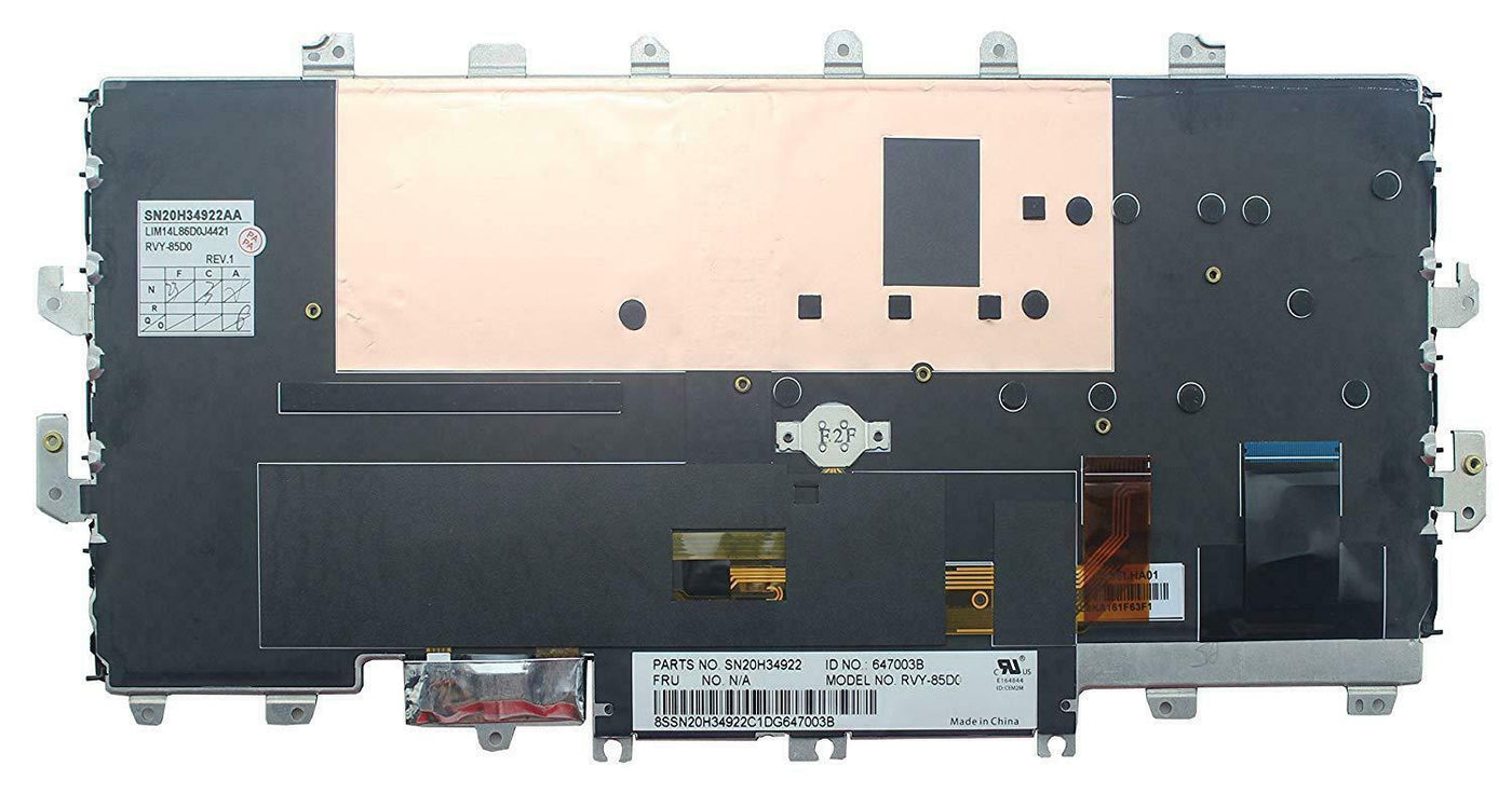 WishingDeals Laptop Backlit German Keyboard for Lenovo ( SN20H34922 LIM14L86D04421 00JT873 RVY-85D0 ) NEW