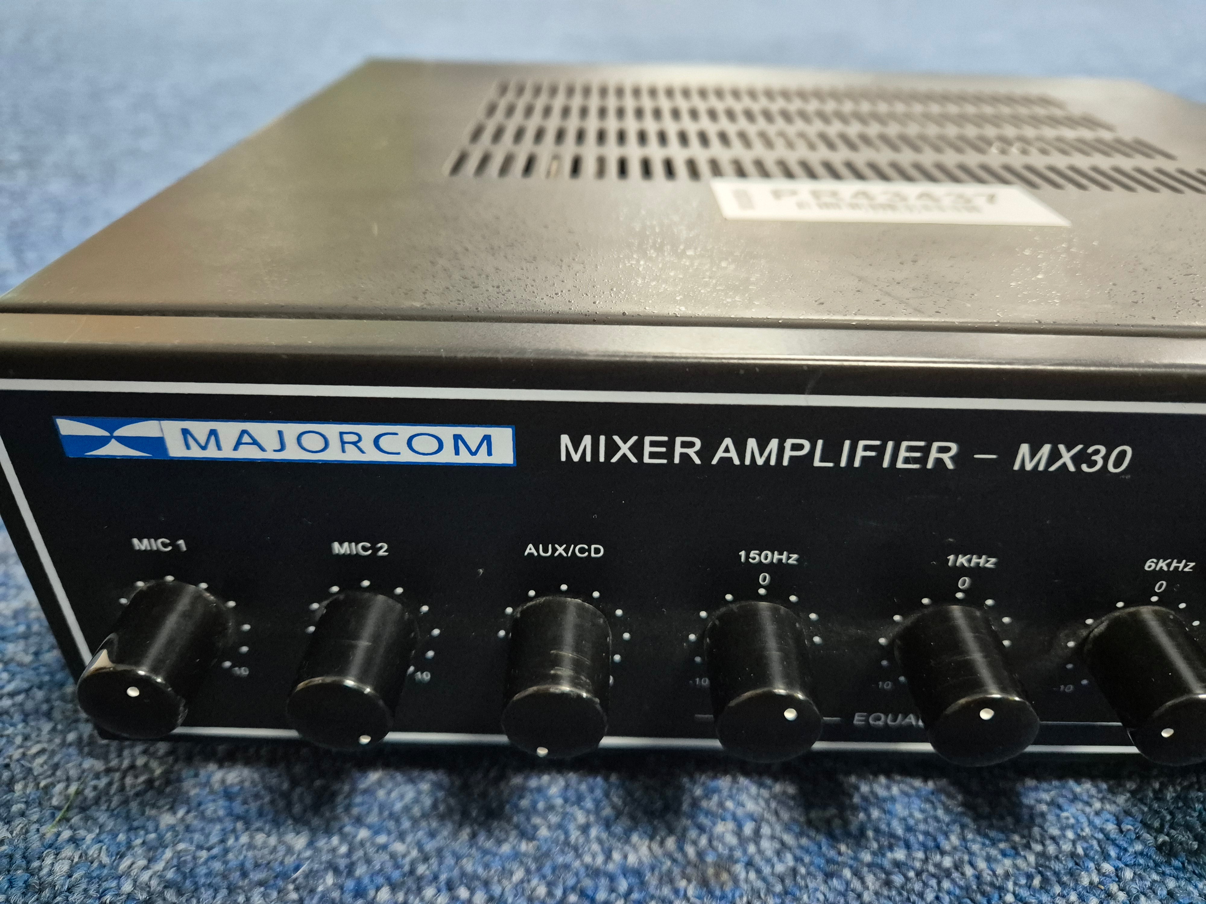 MajorCom 30W Mixer Amplifier ( MX30 ) USED
