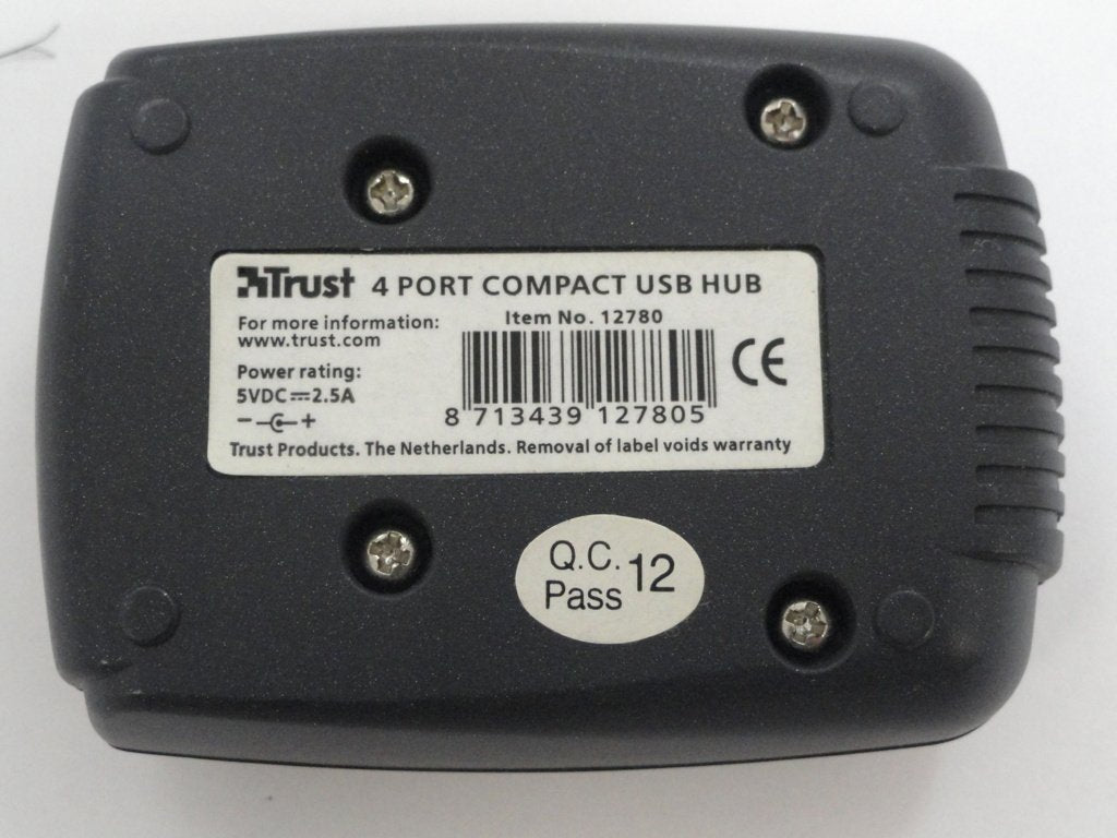 PR11133_12780_Trust 4 Port Compact USB Hub USB 2.0 - Image2