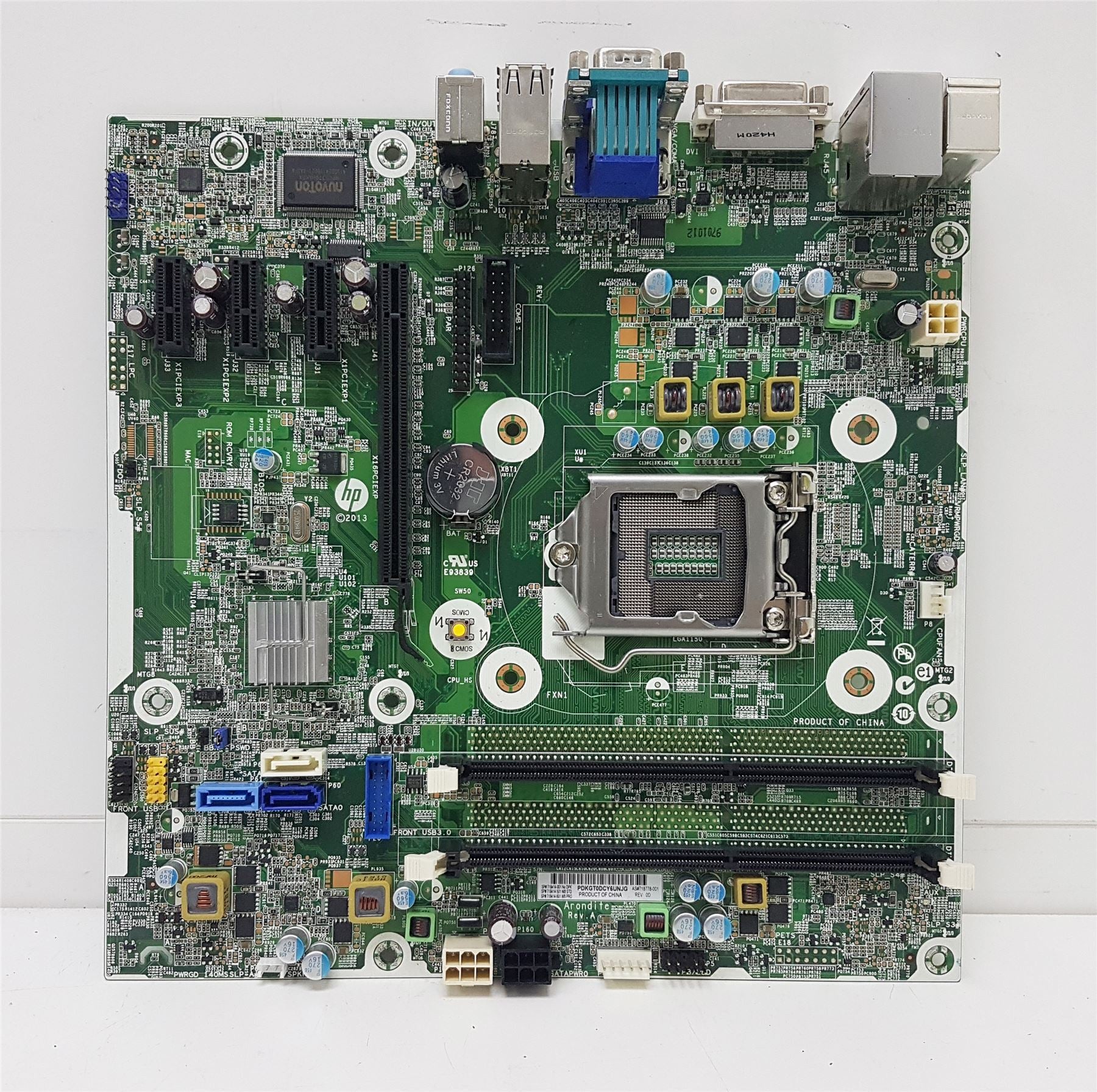 HP ProDesk 400 G1 H81 Motherboard Socket 1150 (718414-001 718778-001 REF)