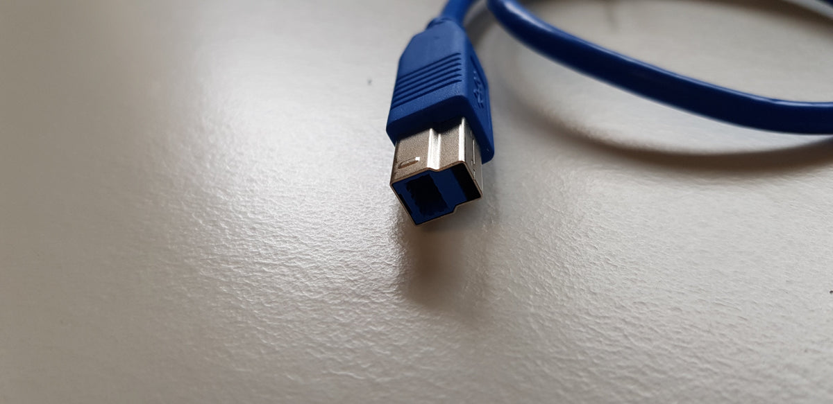 Sinforcon USB 3.0 AM - USB 3.0 BM serial connector cable (blue) (CAB0009)