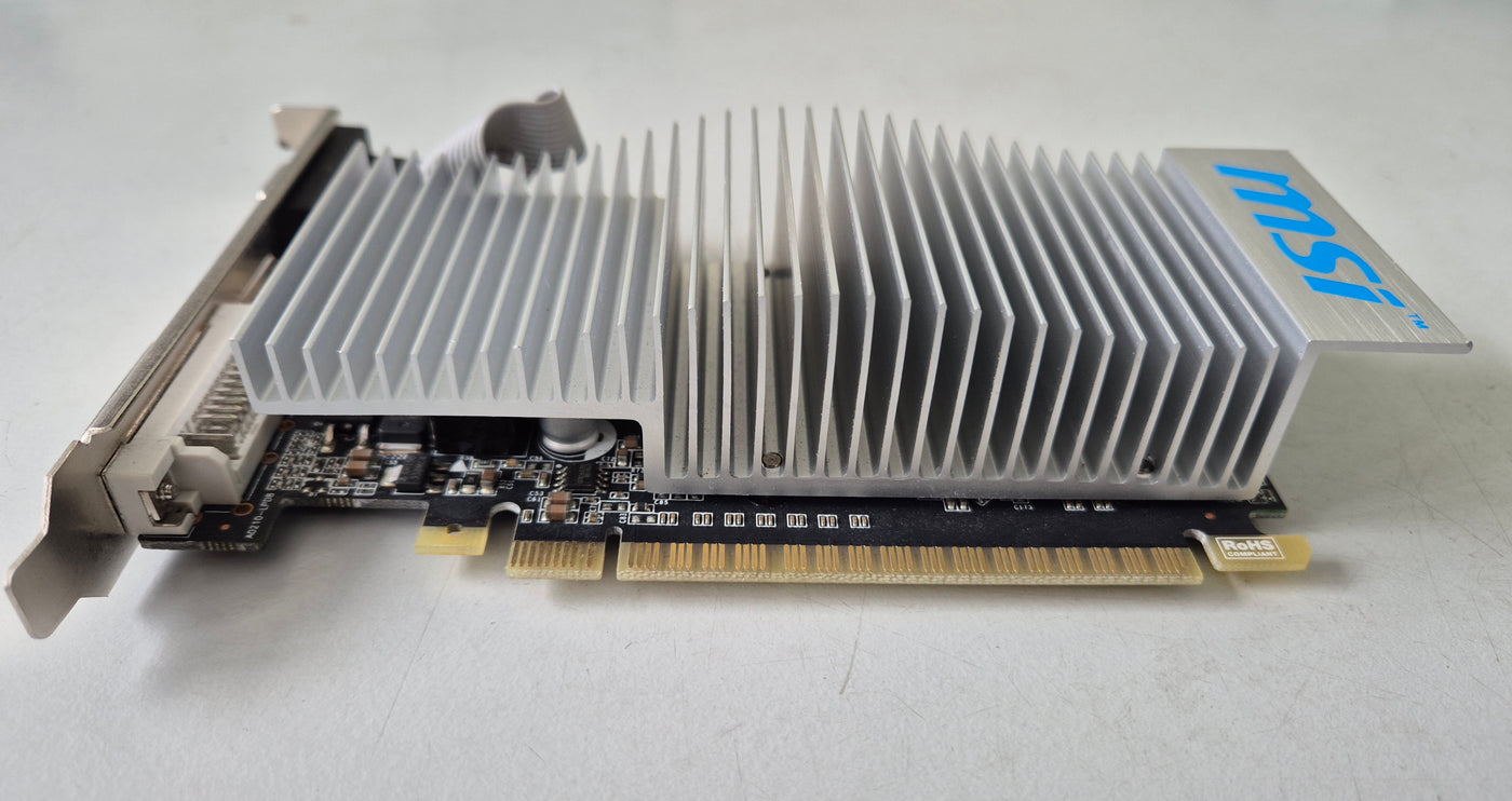MSI GeForce 210 1GB DDR3 PCI Express Graphics Card ( N210-MD1GD3H/LP ) USED