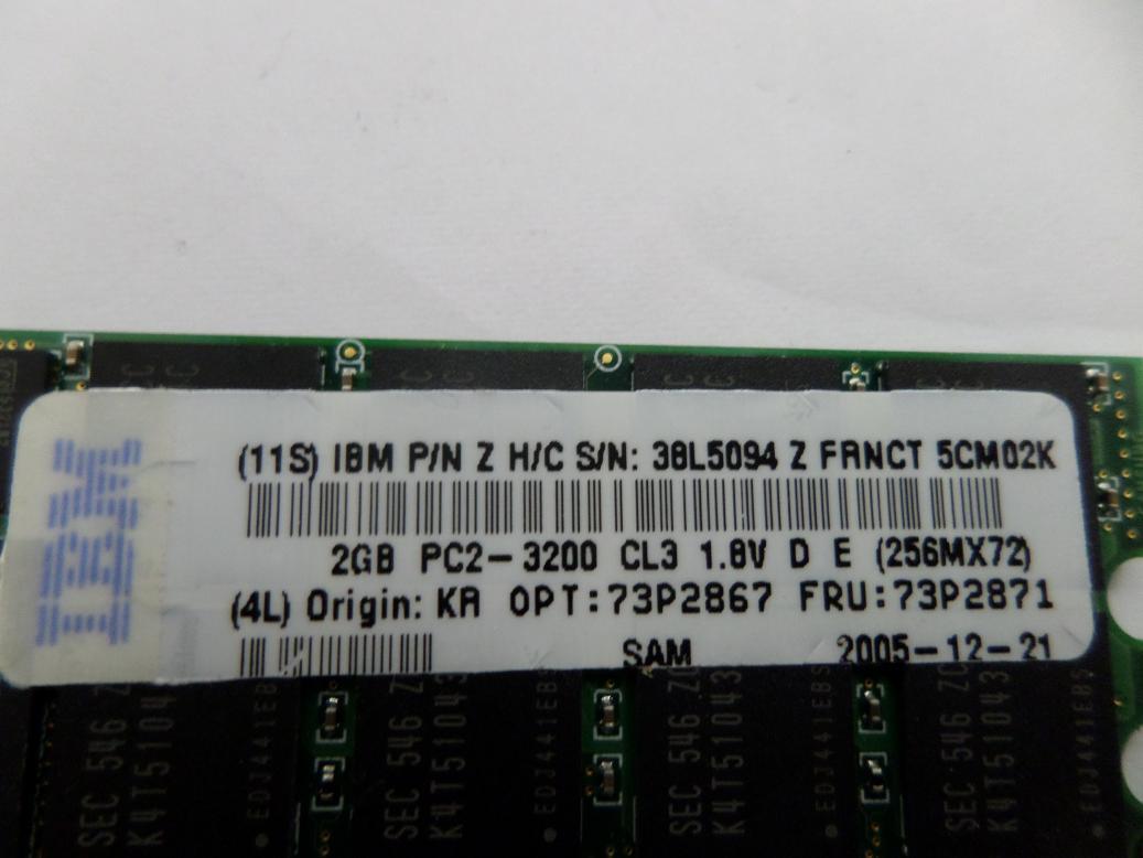 PR22926_M393T5750CZ3-CCC_IBM Samsung 2GB PC2-3200 DDR2-400MHz 240-Pin DIMM - Image4